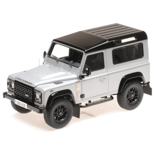 LLand Rover Defender 90 2,000,000 Pcs Edition 2015 - Silver 1:18 ALMOST REAL