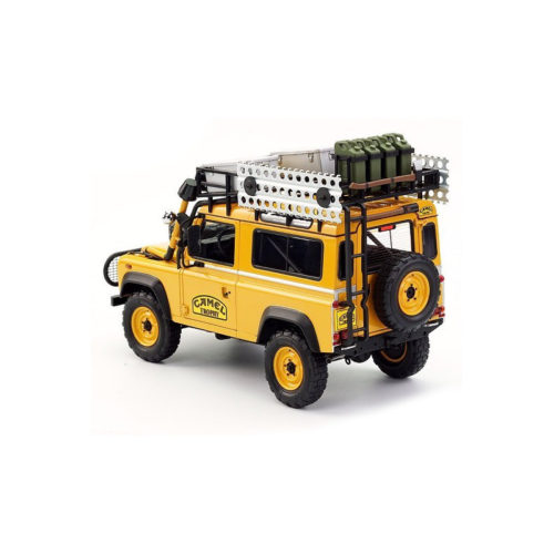 Land Rover 90 Camel Trophy Borneo 1985 - Yellow 1:18 ALMOST REAL ALM 810213