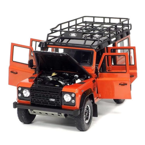 Land Rover Defender 110 Adventure Edition 2015 - Orange 1:18 ALMOST REAL ALM 810301