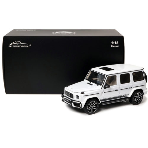 Mercedes AMG G 63 2019 - White 1:18 ALMOST REAL ALM 820803