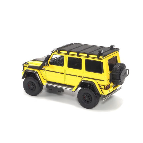 Brabus 550 Adventure Mercedes-Benz G-Class 4×4² 2017 - Electric Beam Yellow 1:18 ALMOST REAL ALM 860301