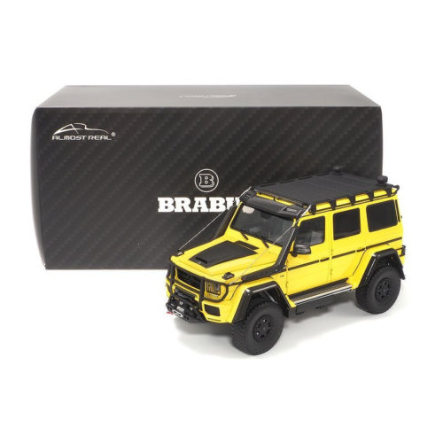 Brabus 550 Adventure Mercedes-Benz G-Class 4×4² 2017 - Electric Beam Yellow 1:18 ALMOST REAL ALM 860301