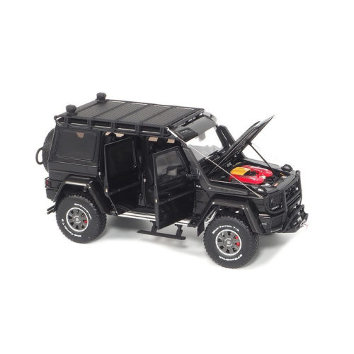 Brabus 550 Adventure Mercedes-Benz G 500 4×4² 2017 - Obsidian Black 1:18 ALMOST REAL ALM 860303