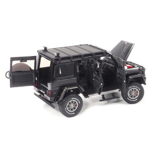 Brabus 550 Adventure Mercedes-Benz G 500 4×4² 2017 - Obsidian Black 1:18 ALMOST REAL - Image 4