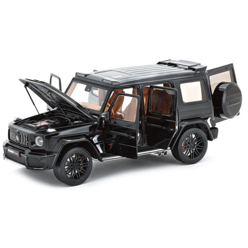 Brabus G-Class Mercedes AMG G 63 2020 - Obsidian Black 1:18 ALMOST REAL ALM 860501