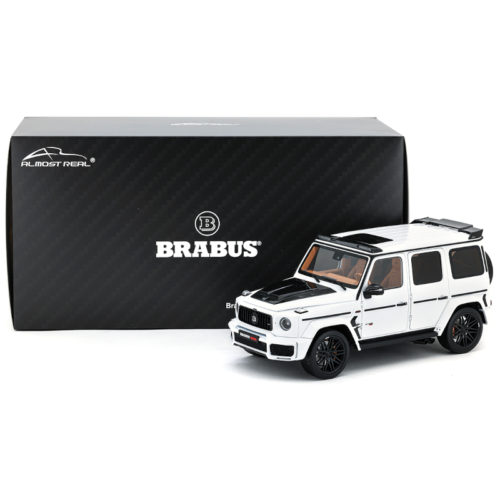 Brabus G-Class Mercedes AMG G 63 2020 - Polar White 1:18 ALMOST REAL ALM 860504