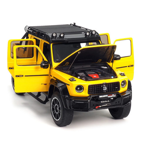 Brabus G 800 Adventure XLP 2020 - Mellon Yellow 1:18 ALMOST REAL ALM 860523