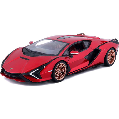 Lamborghini Sian FKP 37 - Red 1:24 BBURAGO BUR B18-21099R