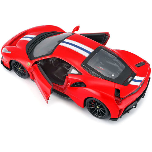 Ferrari 488 PISTA RACE & PLAY - Red 1:24 BBURAGO BUR B18-26026