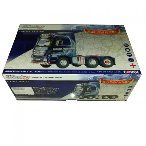 Mercedes Actros SUFC 'Intake Transport' - Blue 1:50 CORGI - Image 2