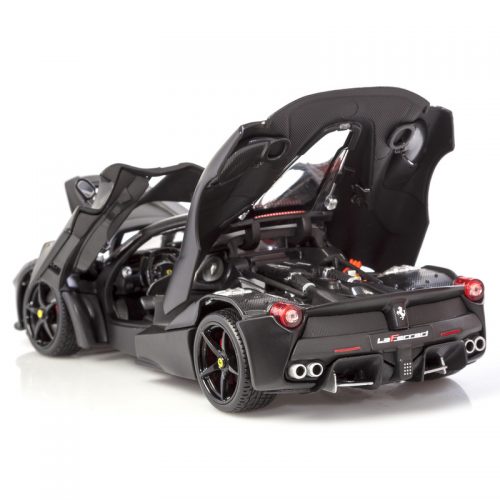 Ferrari LaFerrari SIGNATURE SERIES - Matt Black 1:18 BBURAGO - Image 4