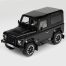 Land Rover Defender 90 Works V8 70th Edition 2018 - Matt Black 1:18 LCD MODELS LCD 18007MK