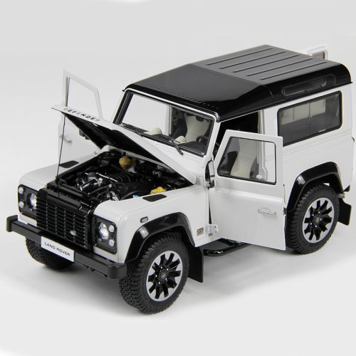 Land Rover Defender 90 Works V8 70th Edition 2018 - White 1:18 LCD MODELS LCD 18007W