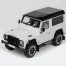 Land Rover Defender 90 Works V8 70th Edition 2018 - White 1:18 LCD MODELS LCD 18007W