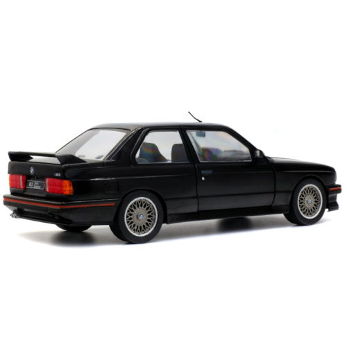 BMW E30 Sport EVO 1990 - Black 1:18 SOLIDO SOL 1801501