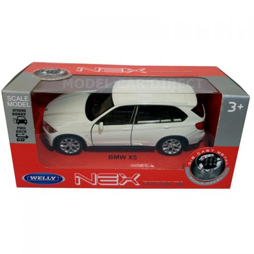 BMW X5 - White 1:34-1:39 WELLY WEL-43691W