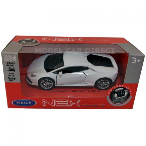 Lamborghini Huracán LP610-4 - White 1:34-1:39 WELLY WEL 43694W