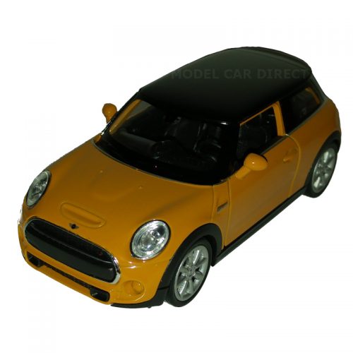 MINI Hatch NEW - Volcanic Orange 1:38 WELLY WEL 43696VO