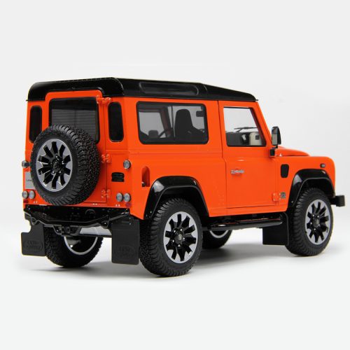 Land Rover Defender 90 Works V8 70th Edition 2018 - Orange 1:18 LCD MODELS LCD 18007O