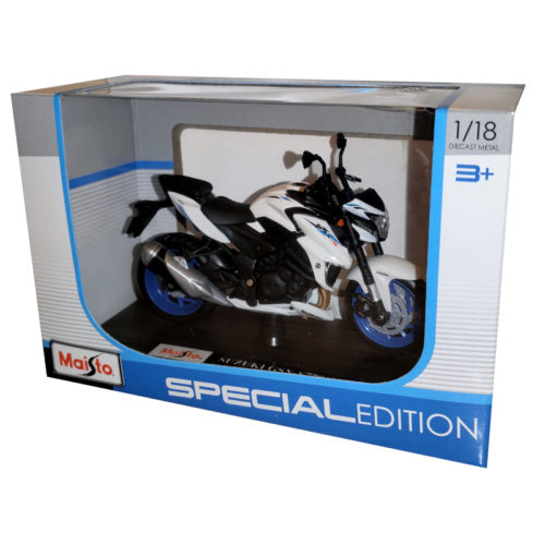 Suzuki GSX-S750 ABS - White 1:18 MAISTO - Image 2