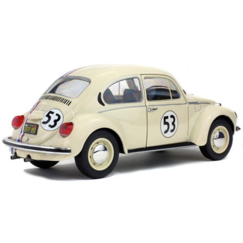 Volkswagen Beetle 1303 Racer 53 - White 1:18 SOLIDO - Image 2