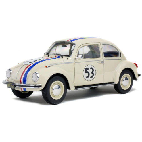 Volkswagen Beetle 1303 Racer 53 - White 1:18 SOLIDO SOL 1800505